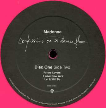 2LP Madonna: Confessions On A Dance Floor LTD | CLR