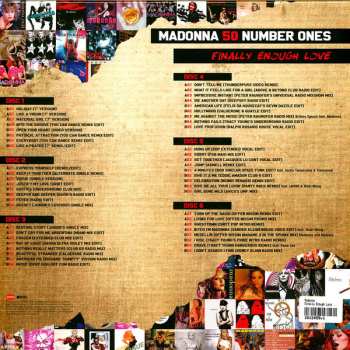 6LP/Caja Madonna: Finally Enough Love (50 Number Ones) LTD | CLR
