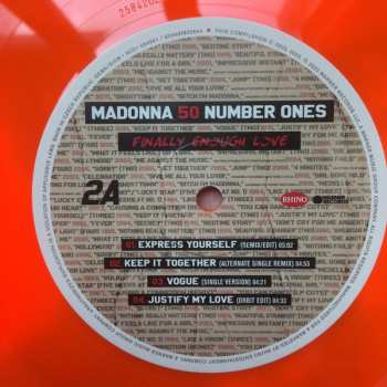 6LP/Caja Madonna: Finally Enough Love (50 Number Ones) LTD | CLR