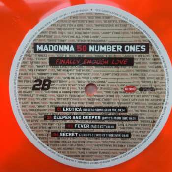 6LP/Caja Madonna: Finally Enough Love (50 Number Ones) LTD | CLR