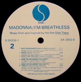 LP Madonna: I'm Breathless (Music From And Inspired By The Film Dick Tracy)