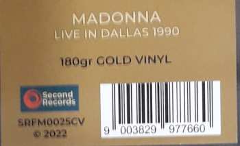 2LP Madonna: Live (Dallas May 7, 1990) CLR