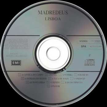 2CD Madredeus: Lisboa