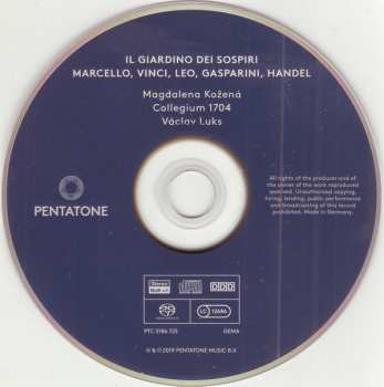 SACD Magdalena Kožená: Il Giardino Dei Sospiri