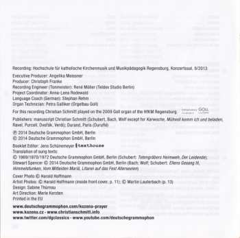 CD Magdalena Kožená: Prayer - Voice & Organ