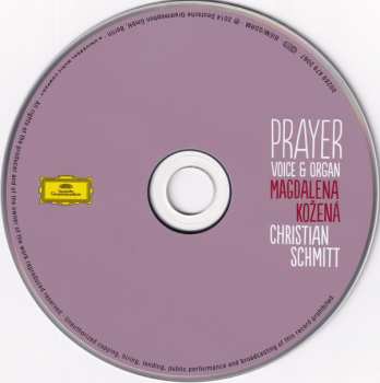 CD Magdalena Kožená: Prayer - Voice & Organ