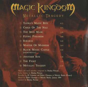 CD Magic Kingdom: Metallic Tragedy
