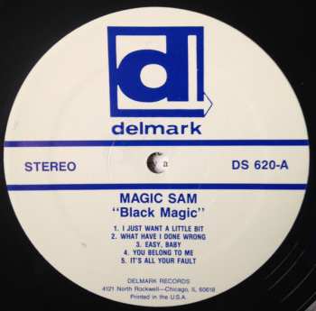 LP Magic Sam Blues Band: Black Magic