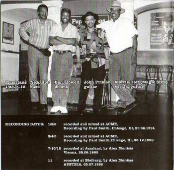 CD Magic Slim & The Teardrops: Tin Pan Alley