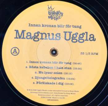 LP Magnus Uggla: Innan Kronan Blir För Tung
