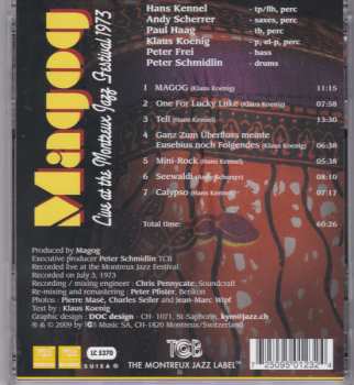 CD Magog: Live At The Montreux Jazz Festival 1973