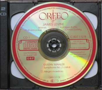 2CD Wiener Philharmoniker: Symphonie No. 2 "Auferstehung"