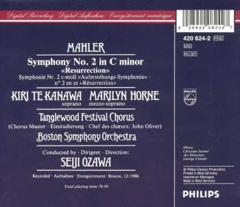2CD/Caja Gustav Mahler: Symphony No. 2