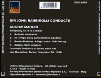 CD Gustav Mahler: Sir John Barbirolli Conducts Mahler Symphony No. 9 In D Minor