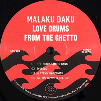 LP Malaku Daku: Love Drums From The Ghetto LTD