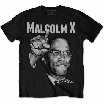 Merch Malcolm X: Camiseta Pointing 