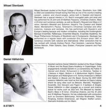 CD Daniel Hällström: Choruses For Male Voices And Orchestra