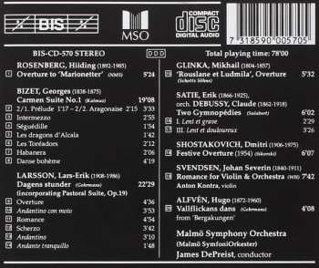 CD James DePreist: Malmö Symphony Orchestra / James DePreist