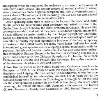 CD James DePreist: Malmö Symphony Orchestra / James DePreist