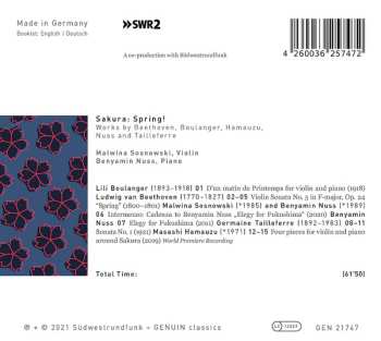 CD Benyamin Nuss: Sakura: Spring!