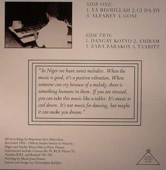 LP Mammane Sanni Abdoulaye: Taaritt