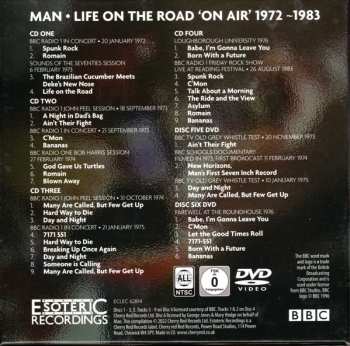 4CD/2DVD/Caja Man: Life On The Road 'On Air' 1972 - 1983