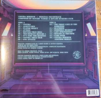 LP Manabu Namiki: Contra Rebirth (Original Soundtrack) CLR | LTD