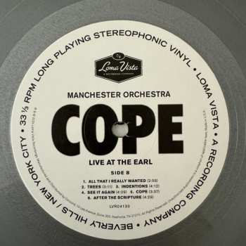 LP Manchester Orchestra: Cope - Live At The Earl