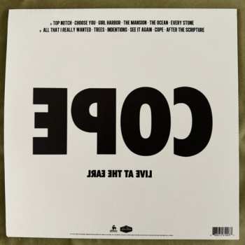 LP Manchester Orchestra: Cope - Live At The Earl