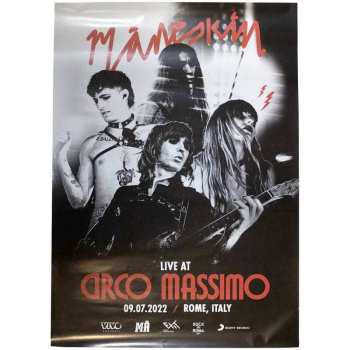 Merch Måneskin: Póster Live At Circo Massimo 2022