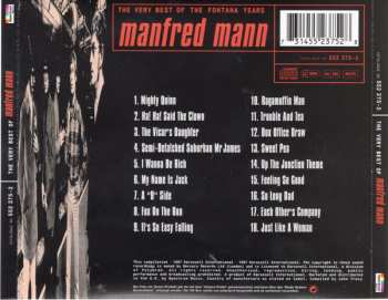 CD Manfred Mann: The Very Best Of The Fontana Years