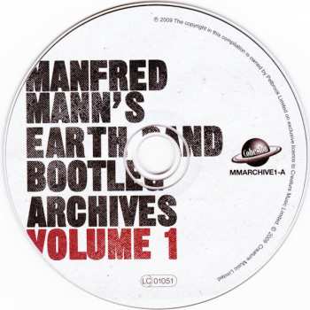 5CD/Caja Manfred Mann's Earth Band: Bootleg Archives Volumes 1-5