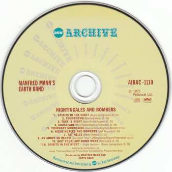 CD Manfred Mann's Earth Band: Nightingales & Bombers