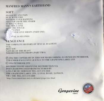 CD Manfred Mann's Earth Band: Soft Vengeance