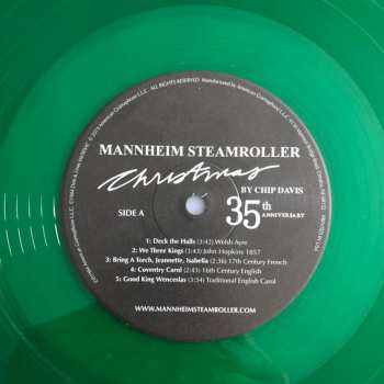 LP Mannheim Steamroller: Christmas 35th Anniversary By Chip Davis CLR