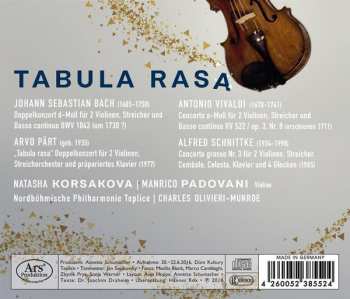 CD Manrico Padovani: Tabula Rasa