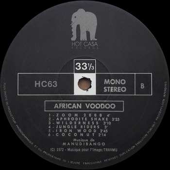 LP Manu Dibango: African Voodoo