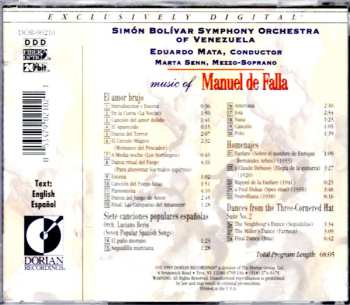 CD Manuel de Falla: Music Of Manuel Da Falla