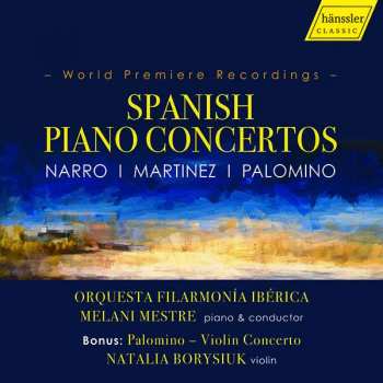 CD Melani Mestre: Spanish Piano Concertos