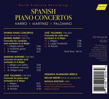 CD Melani Mestre: Spanish Piano Concertos