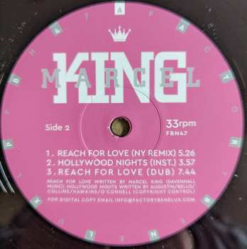 LP Marcel King: Reach For Love (Singles 1983-1988) LTD