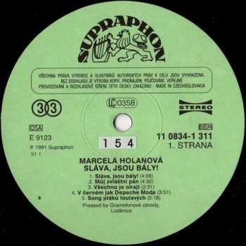 LP Marcela Holanová: Sláva, Jsou Bály!