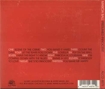 CD Marcia Ball: Presumed Innocent