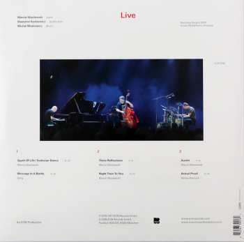 2LP Marcin Wasilewski Trio: Live