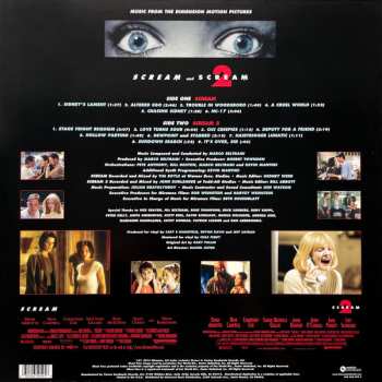 LP Marco Beltrami: Scream / Scream 2 (Music From The Dimension Motion Pictures) LTD | CLR