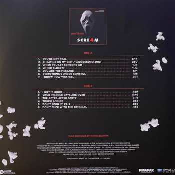 4LP/Caja Marco Beltrami: Scream (Original Motion Picture Soundtracks) LTD | CLR