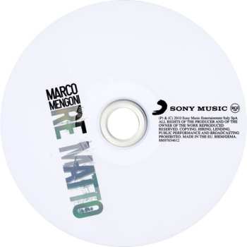 CD Marco Mengoni: Re Matto