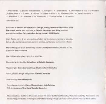 CD Marco Mezquida: Letter To Milos