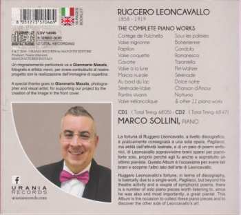 2CD Ruggiero Leoncavallo: Leoncavallo - The Complete Piano Works