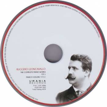 2CD Ruggiero Leoncavallo: Leoncavallo - The Complete Piano Works